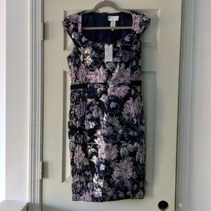 Byron Lars Hot Cha Cha Sapphire Sheath